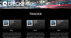 Desktop Screenshot of brickyardmusic.com